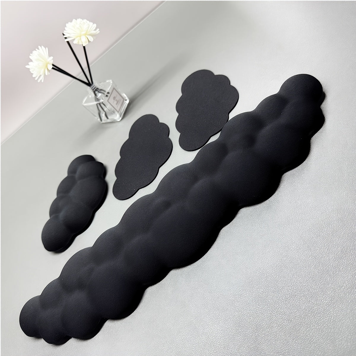 Cloud Wrist Rest Set (Keyboard + Mouse)